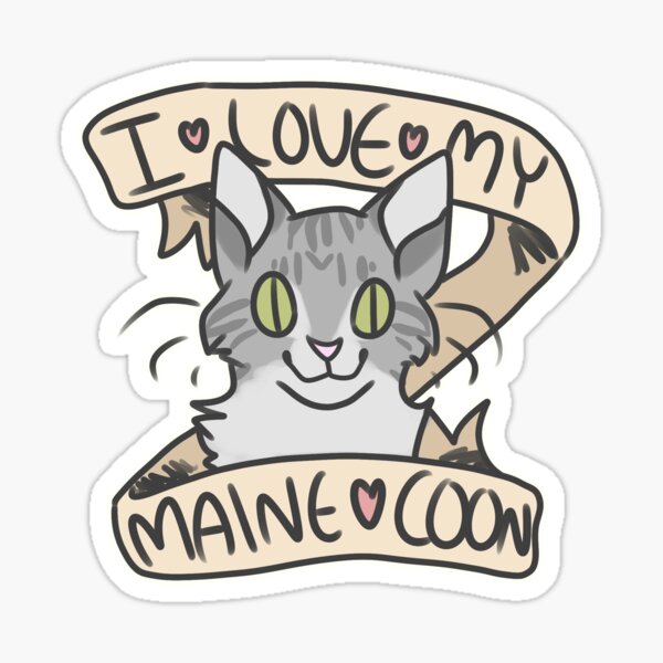 Item preview, I <3 My Maine Coon designed and sold by saignat.