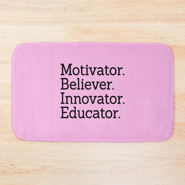 Item preview, Motivator Believer Innovator Educator, Teacher/Education, Teacher Gift, Teacher Life, Back To School, Red Apple designed and sold by JustGift.