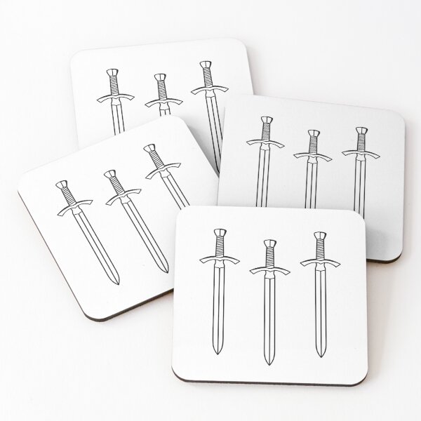 Item preview, Three swords of the realm designed and sold by thatsit-itslit.
