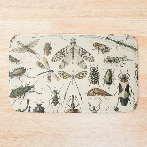 Item preview,  Varieties insect chart poster art - Adolphe Millot  designed and sold by Vintage Designs +.
