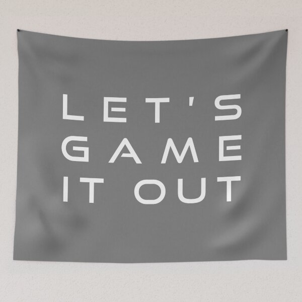 Item preview, Lets Game It Out gray designed and sold by oxoxoxo.