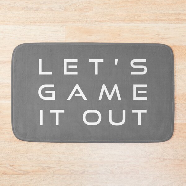Item preview, Lets Game It Out gray designed and sold by oxoxoxo.