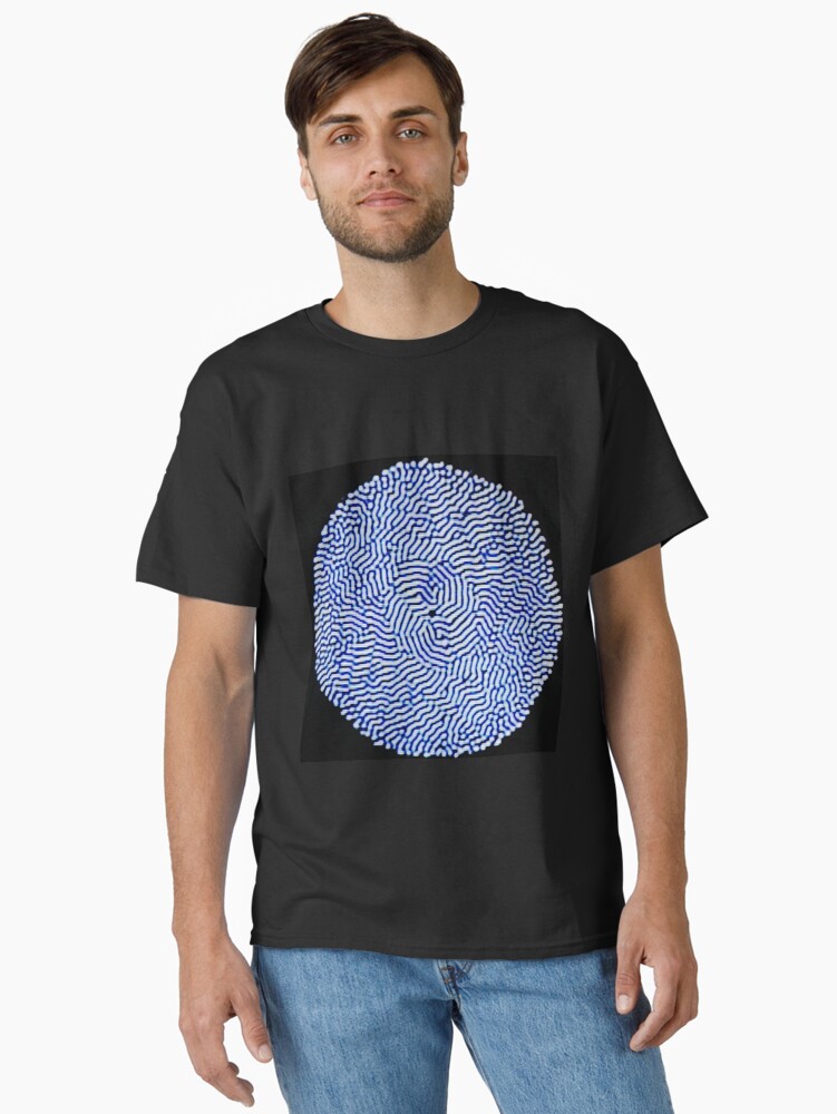 Thumbnail 1 of 7, Classic T-Shirt, Feedback Patterns 0 designed and sold by andrei-jay.
