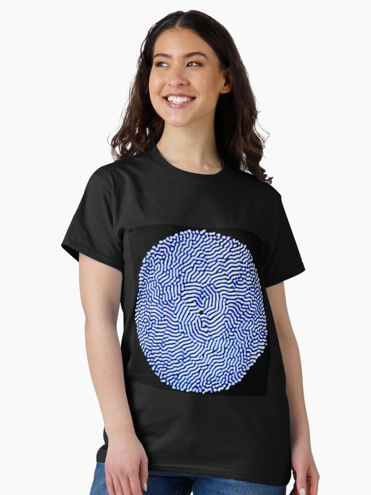 Thumbnail 2 of 7, Classic T-Shirt, Feedback Patterns 0 designed and sold by andrei-jay.