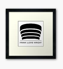 Frank Lloyd Wright Logo Framed Print