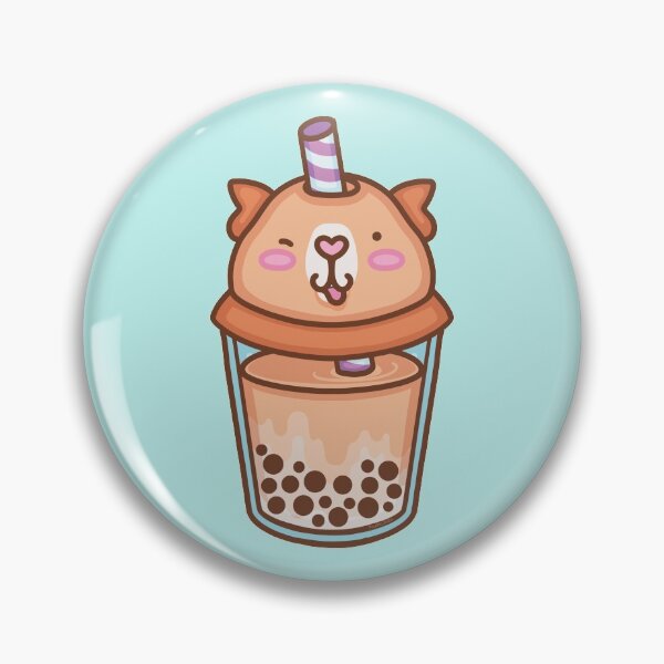 Item preview, Boba Tea Guinea Pig - Lychee designed and sold by Pigapalooza.