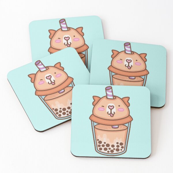 Item preview, Boba Tea Guinea Pig - Lychee designed and sold by Pigapalooza.