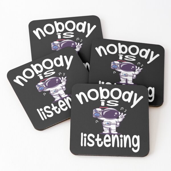 Item preview,  Nobody Is Listening Classic T-Shirt designed and sold by Mizo Tees.