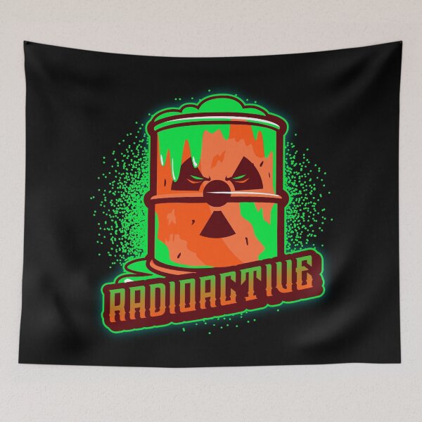 Item preview, Radioactive Barrel - Radiation designed and sold by ManiaTeec.