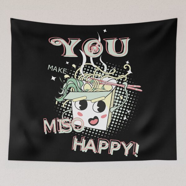 Item preview, You Make Miso Happy Design designed and sold by Paula Helit.