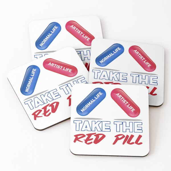Item preview, Take The Red Pill designed and sold by weirdrelatives.