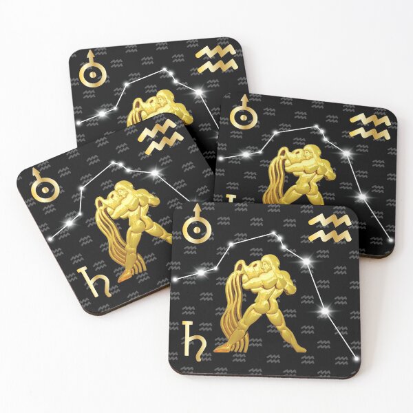 Item preview, 65 MCMLXV Aquarius Zodiac Astrology Sign Pattern designed and sold by 65 MCMLXV.