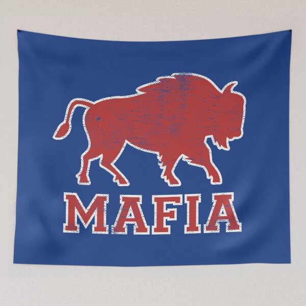 Item preview, Vintage Buffalo Fan Mafia Sports Fan designed and sold by SoloTravelerSt.
