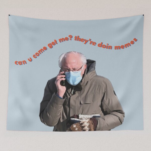 Item preview, bernardo (bernie) sanders - doin memes!!! designed and sold by kellzy.