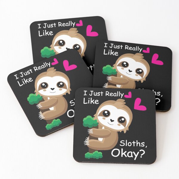 Item preview, I just really like sloths ok  designed and sold by mermaidselina.