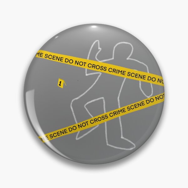 Item preview, Crime scene tape, body outline designed and sold by qlobba.
