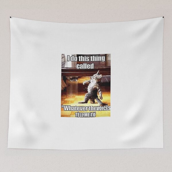 Item preview, I DO THIS THING CALLED WHATEVER THE VOICES TELL ME TO designed and sold by Hunters11.