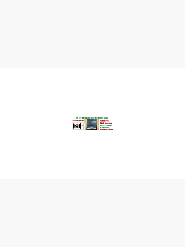 My First Computer Was A Sinclair ZX81 by DJLancs