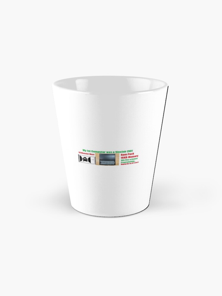 Alternate view of My First Computer Was A Sinclair ZX81 Mug