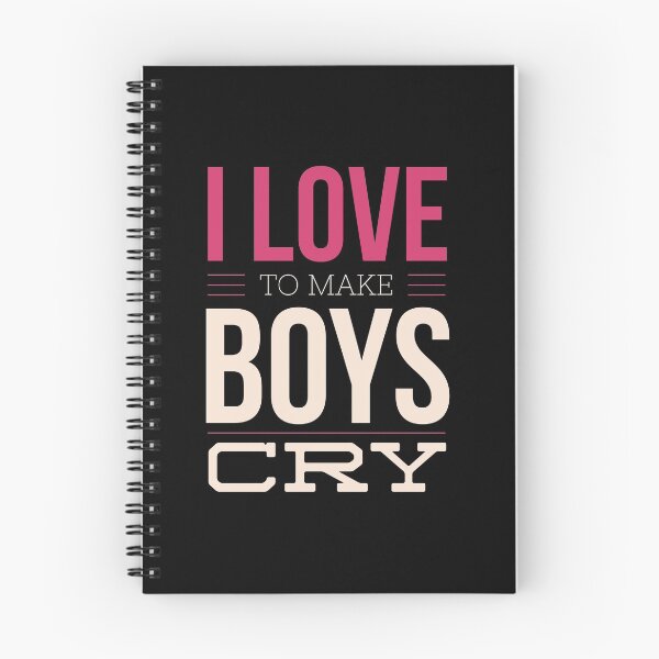 Item preview, I Love To Make Boys Cry designed and sold by Letters-Art.