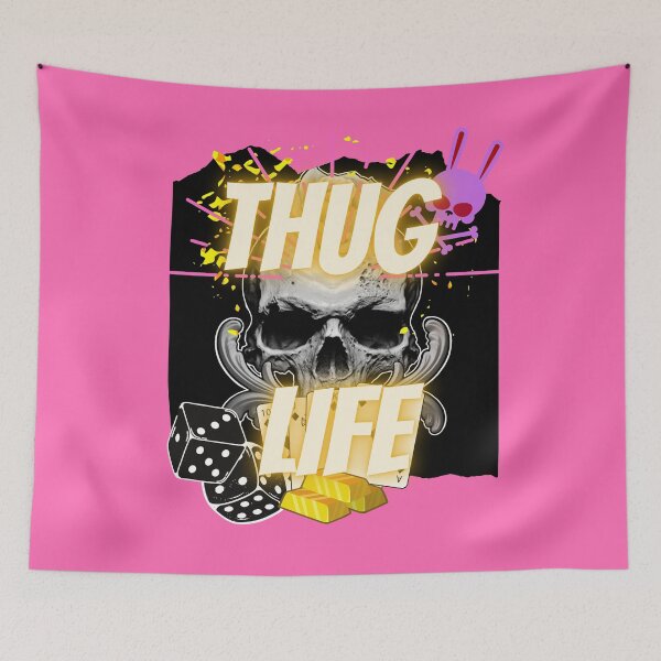Item preview, Thug Life Skull Vegas Shirt for Girls designed and sold by Nickibeutel.