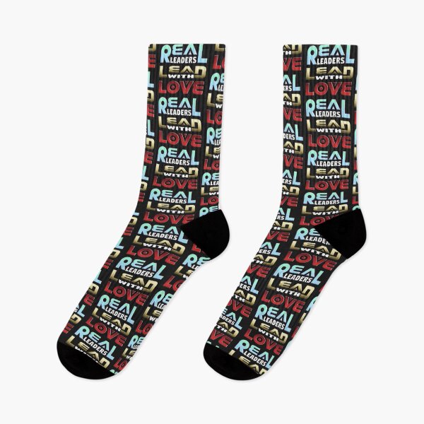 Item preview, REAL LEADERS LEAD WITH LOVE designed and sold by Ralek.