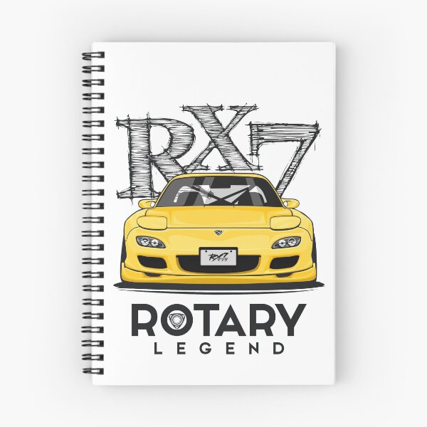 Item preview, Mazda RX-7 Car Drawing Vector designed and sold by Ajie Negara.