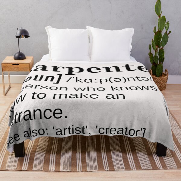 Item preview, Carpenter Funny Definition Knows How to make an Entrance designed and sold by DefinitionX.