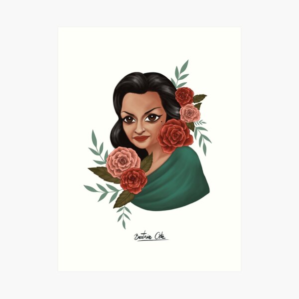 Lola Flores Lámina artística