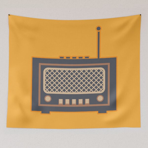 Item preview, Retro vintage radio designed and sold by studio838.