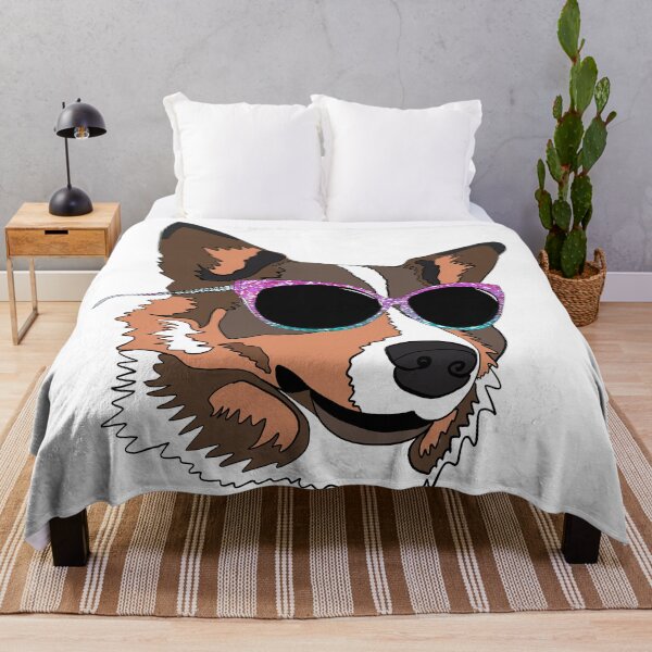 Item preview, Perro mixto con lentes brillantes designed and sold by Sketchbrooke.