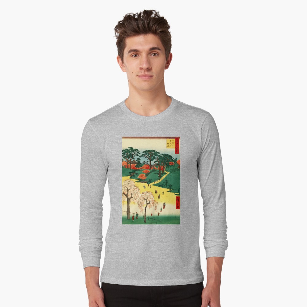 Item preview, Long Sleeve T-Shirt designed and sold by ukiyoeworld.