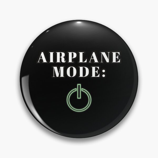 Item preview, AIRPLANE MODE ON designed and sold by Happy  Soul Store.