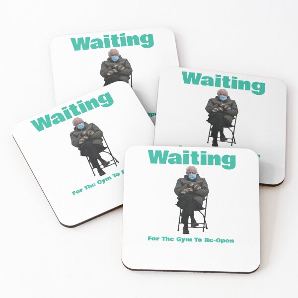 Item preview, Waiting For The Gym To Re-Open - Bernie designed and sold by MMA Apparel.