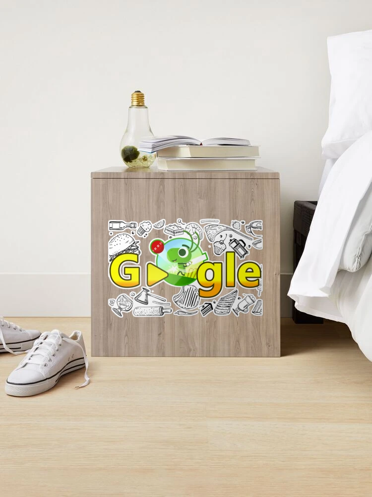 popular google doodle cricket game funny cool Photographic Print for Sale  by UNICORN86