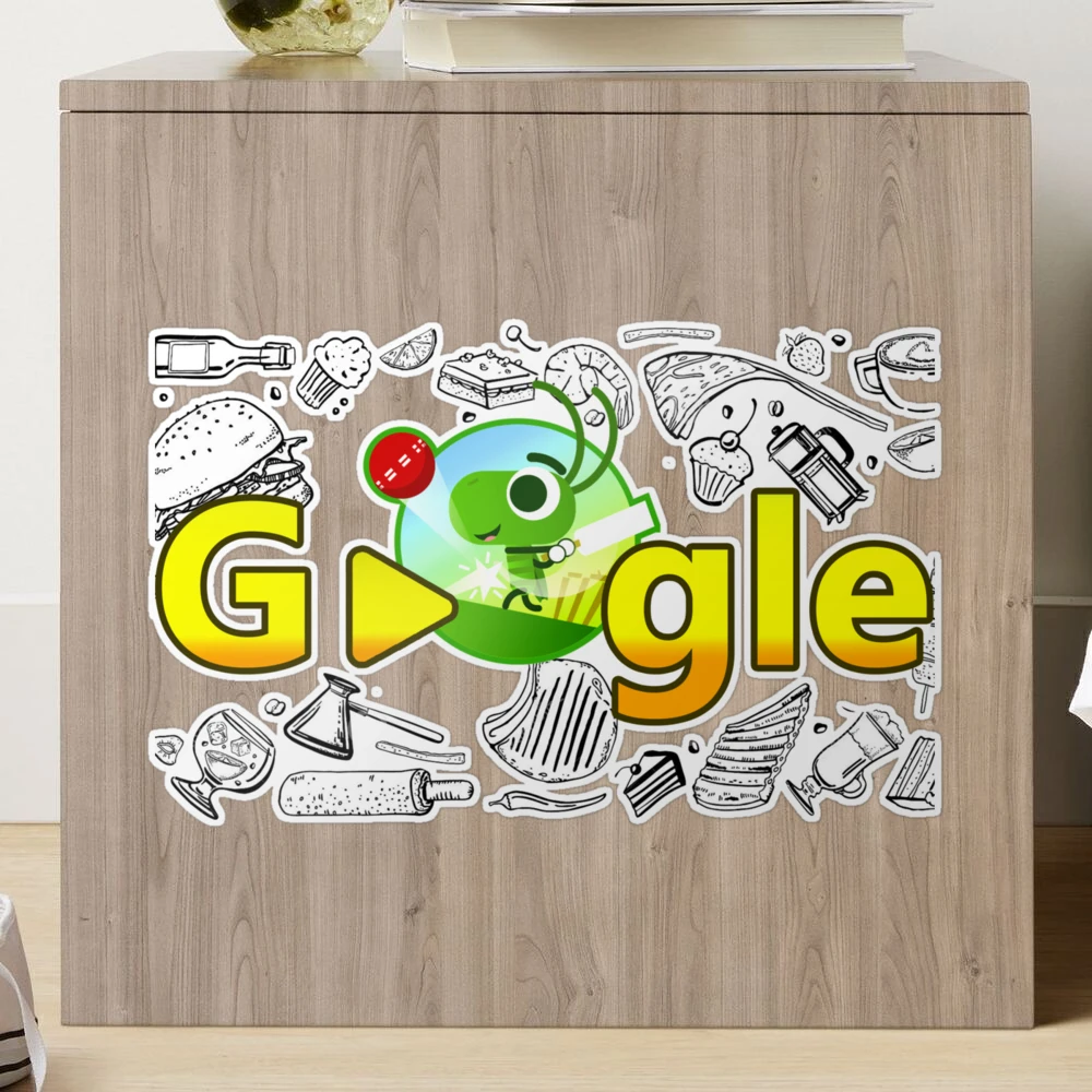 popular google doodle cricket gamed funny cool 2 Poster for Sale