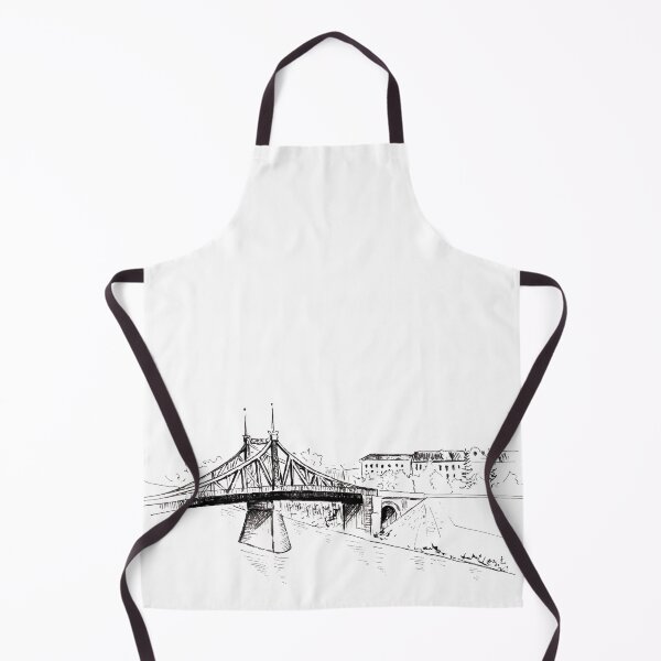 Item preview, Bridge over the Volga. Sketch. Hand drawn illustration designed and sold by Canatic.