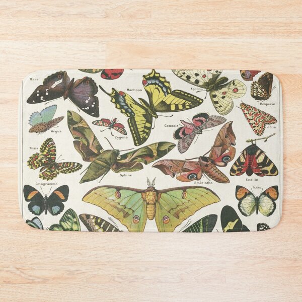 Item preview, Varieties Butterfly chart poster art - Adolphe Millot  designed and sold by Vintage Designs +.