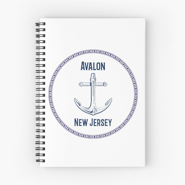 Item preview, Avalon New Jersey with Anchor Design designed and sold by JerseyBoysTees.
