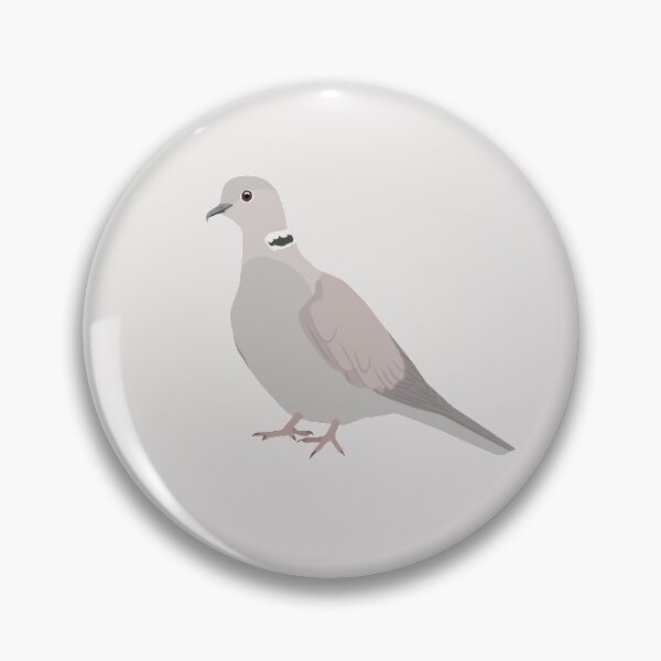 Item preview, Eurasian collared Dove designed and sold by Smile-Birds.