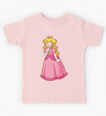 Prinzessin Peach! - Überrascht Kinder T-Shirt