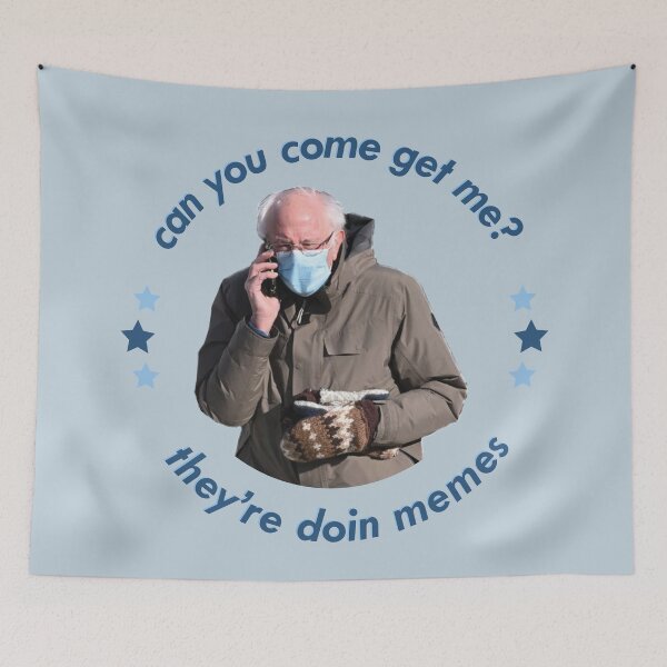 Item preview, bernard (bernie) sanders - doin memes!!! designed and sold by kellzy.