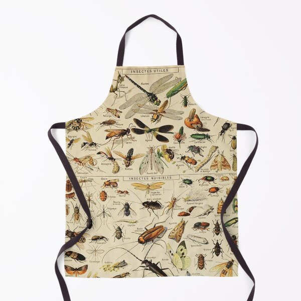 Item preview, Varieties insect chart poster art - Adolphe Millot  designed and sold by Vintage Designs +.