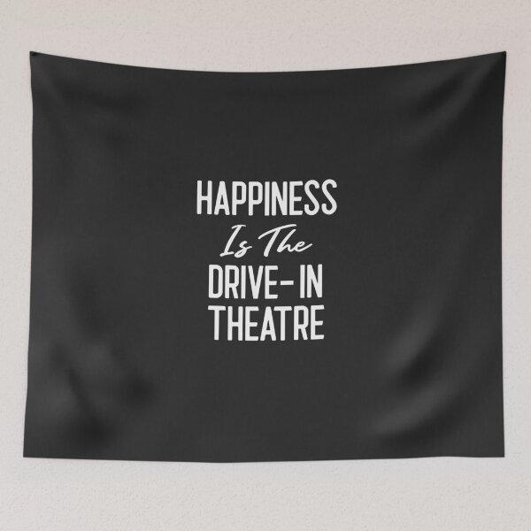 Item preview, Happiness Is The Drive-In Theatre - Drive-In Theatre Gift designed and sold by EricJP.