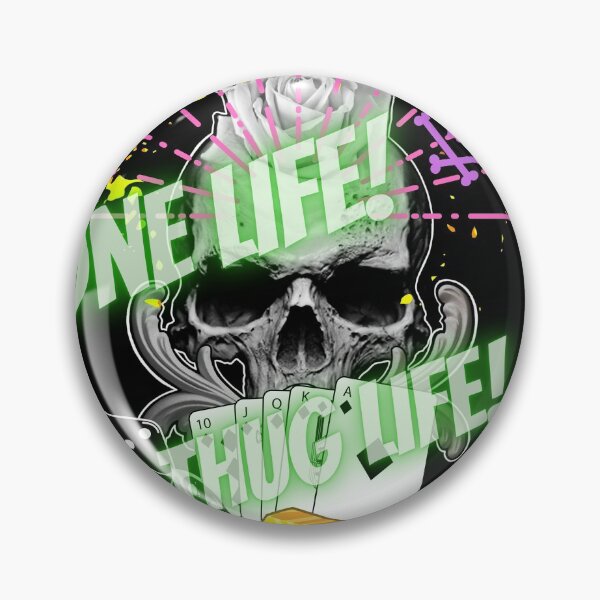 Item preview, One Life Thug Life Skull Vegas Shirt for Girls designed and sold by Nickibeutel.