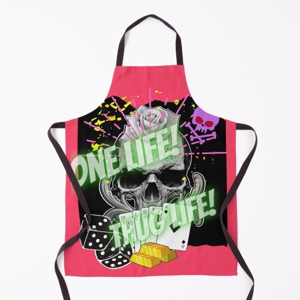 Item preview, One Life Thug Life Skull Vegas Shirt for Girls designed and sold by Nickibeutel.