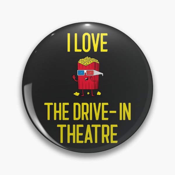 Item preview, I Love The Drive-In Theatre - Funny Drive-In Theatre Gift designed and sold by EricJP.