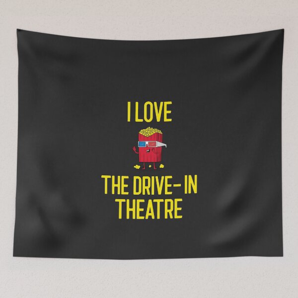 Item preview, I Love The Drive-In Theatre - Funny Drive-In Theatre Gift designed and sold by EricJP.