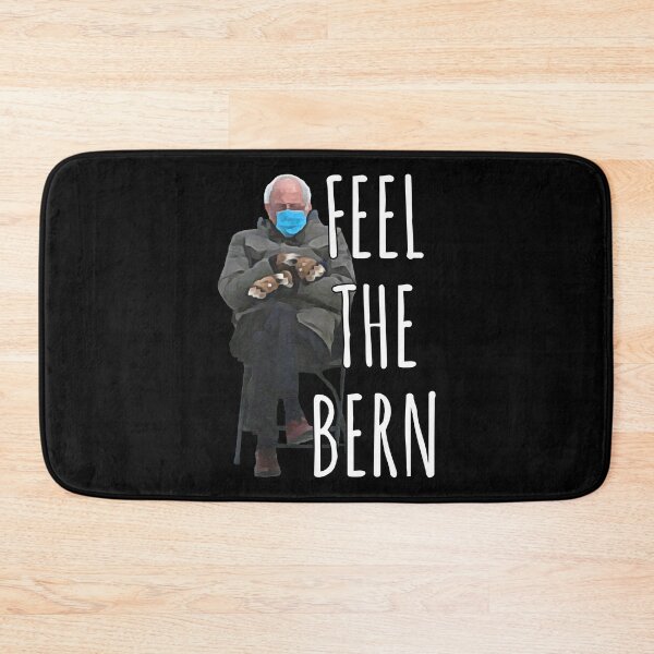 Item preview, Bernie Sanders Mittens Sitting Inauguration feel the Bern designed and sold by ZenCloak.