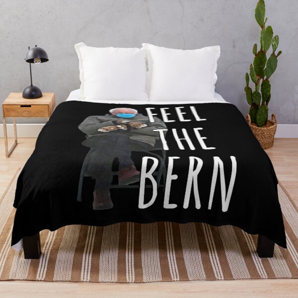 Item preview, Bernie Sanders Mittens Sitting Inauguration feel the Bern designed and sold by ZenCloak.